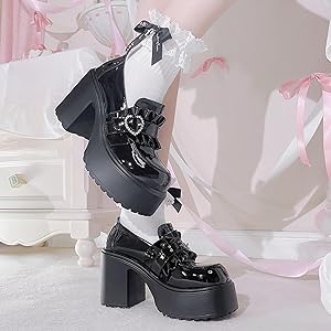 厚底 ロリータ パンプス セール】 厚底ロリータパンプス （パンプス）｜ESPERANZA